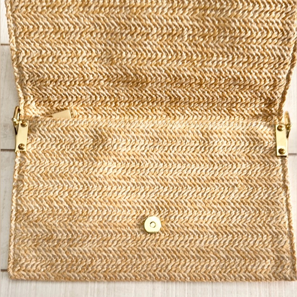 Dior Raffia Cosmetic Bag / Clutch - Picture 8 of 10
